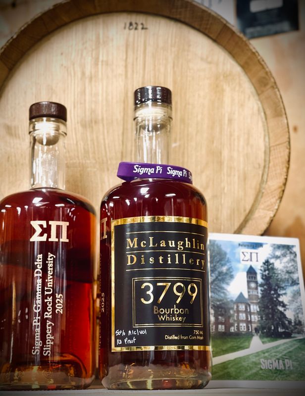 SRU Sigma Pi Gamma Delta Alumni Association Commemorative Bourbon