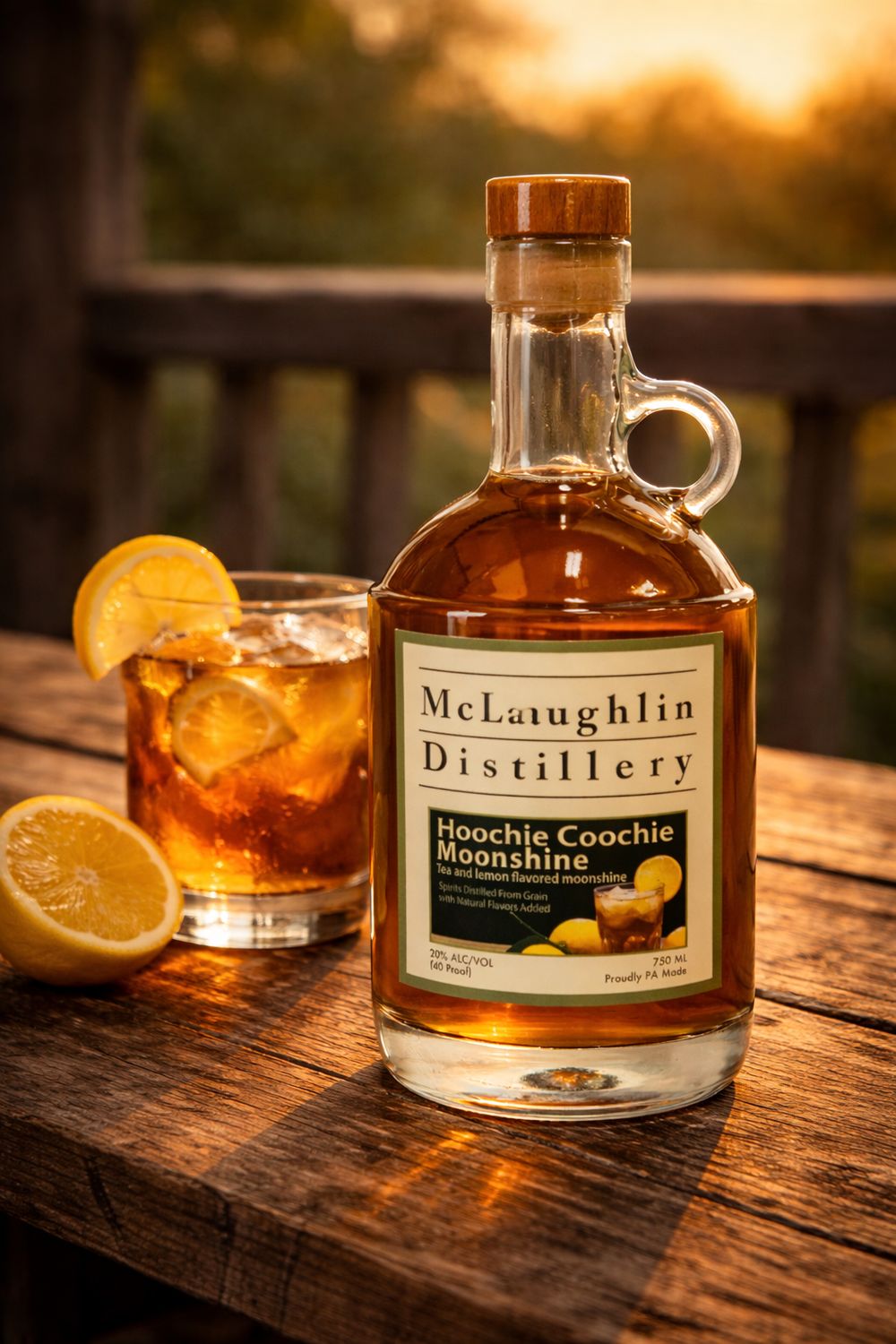 Hoochie Coochie Tea & Lemon Moonshine