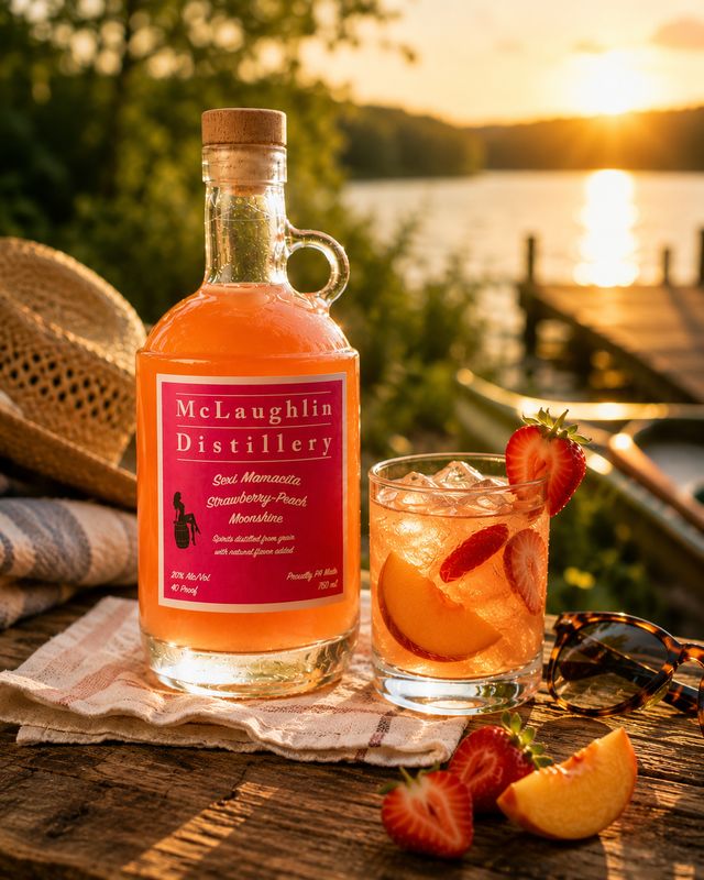 Sexi Mamacita Strawberry Peach Moonshine
