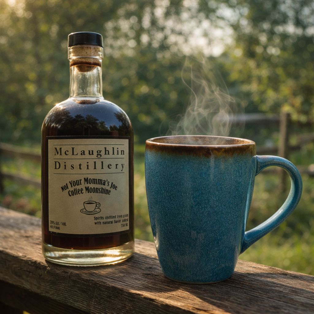 Not Your Momma's Joe Coffee Moonshine - McLaughlin Distilery