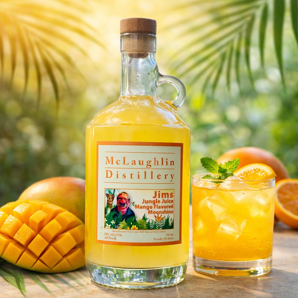 Jim's Jungle Juice Mango Moonshine Jim's Jungle Juice Mango Moonshine