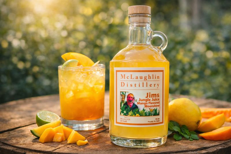 Jim's Jungle Juice Mango Moonshine