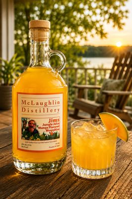 Jim's Jungle Juice Mango Moonshine