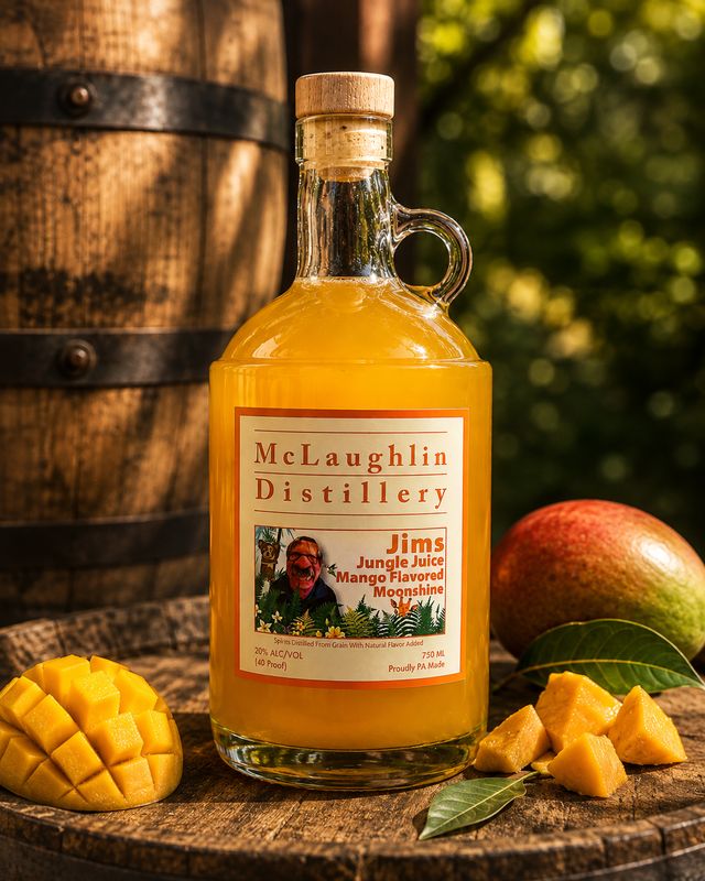 Jim's Jungle Juice Mango Moonshine Jim's Jungle Juice Mango Moonshine