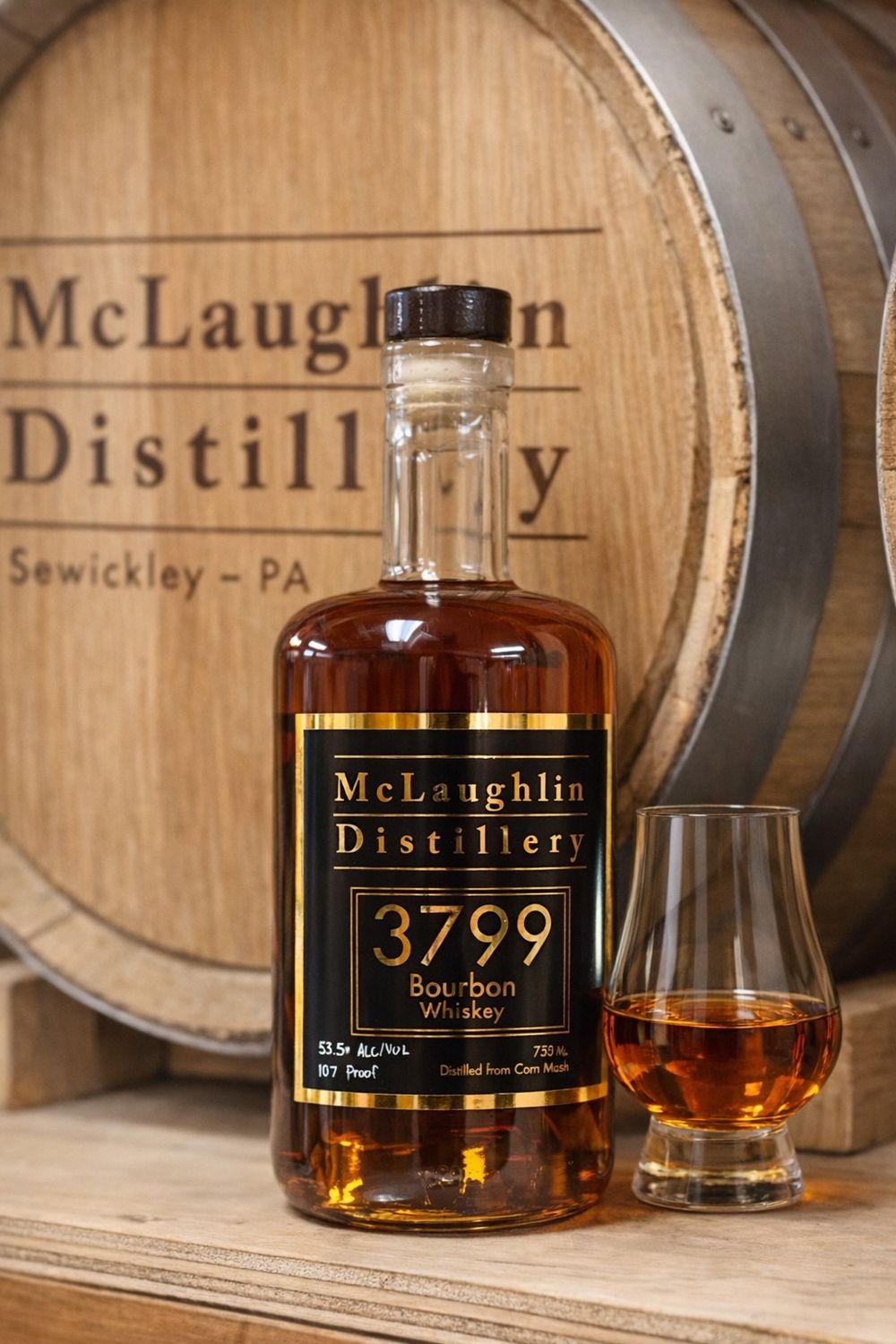 3799 Bourbon Single Barrel Select~107 Proof