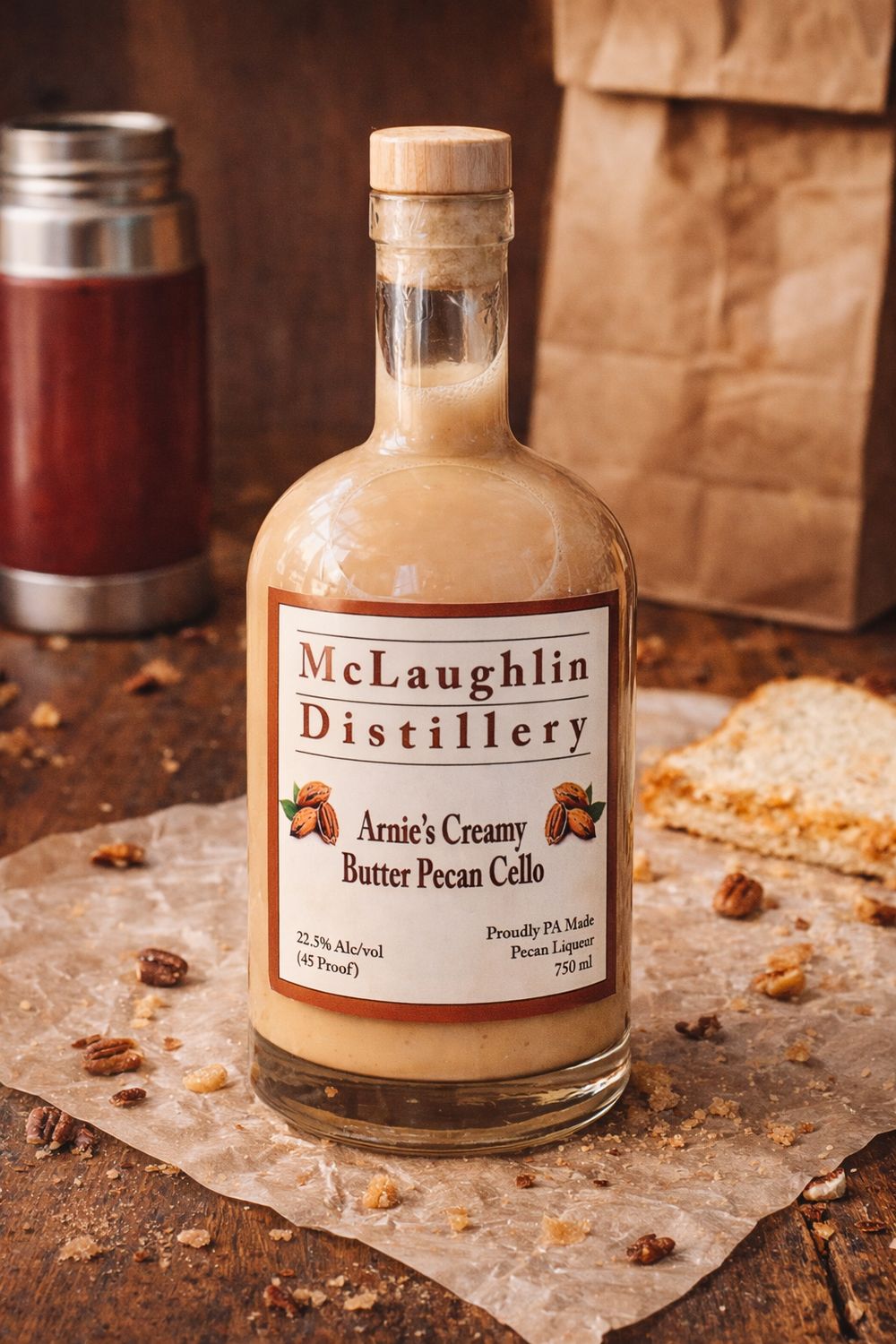 Arnie's Creamy Butter Pecan Cello