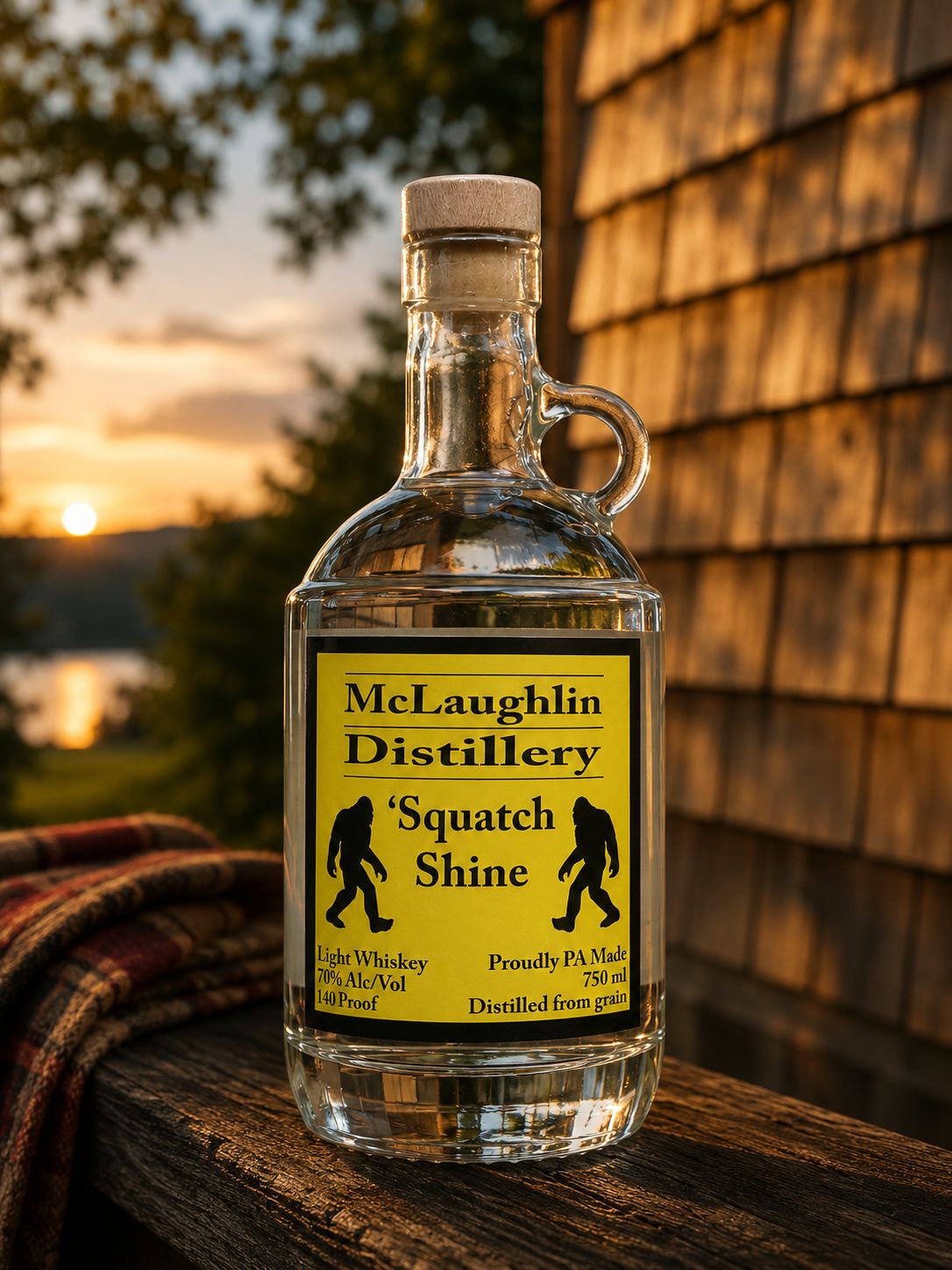 'Squatch Shine (140 Proof Moonshine) 'Squatch Shine (140 Proof Moonshine)