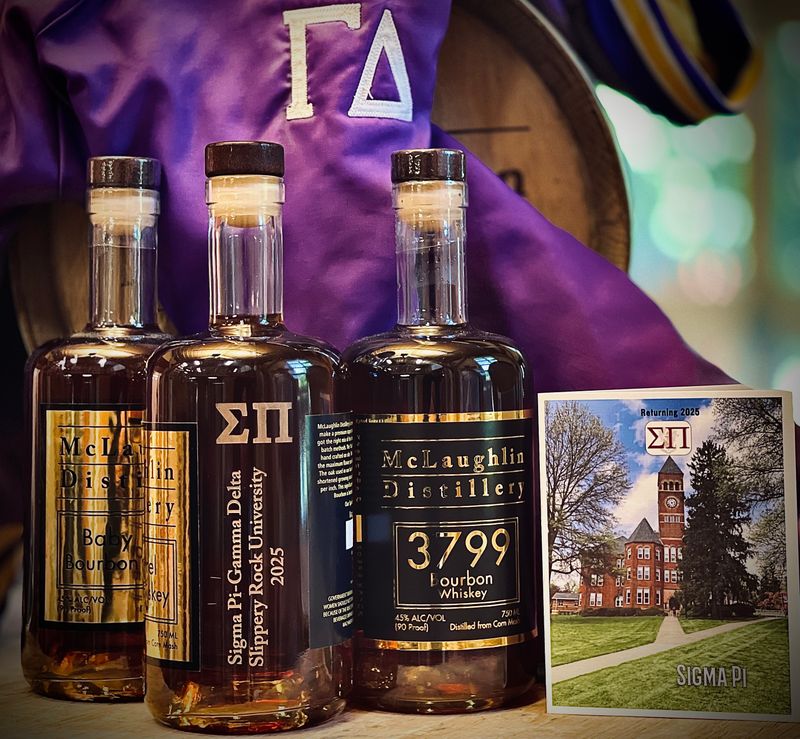 SRU Sigma Pi Gamma Delta Alumni Association Commemorative Bourbon
