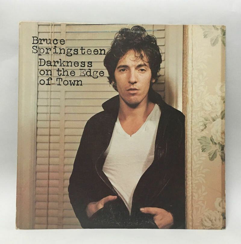 Bruce Springsteen Darkness On The Edge Of Town LP Near Mint With Lyrics Sheet 1978
