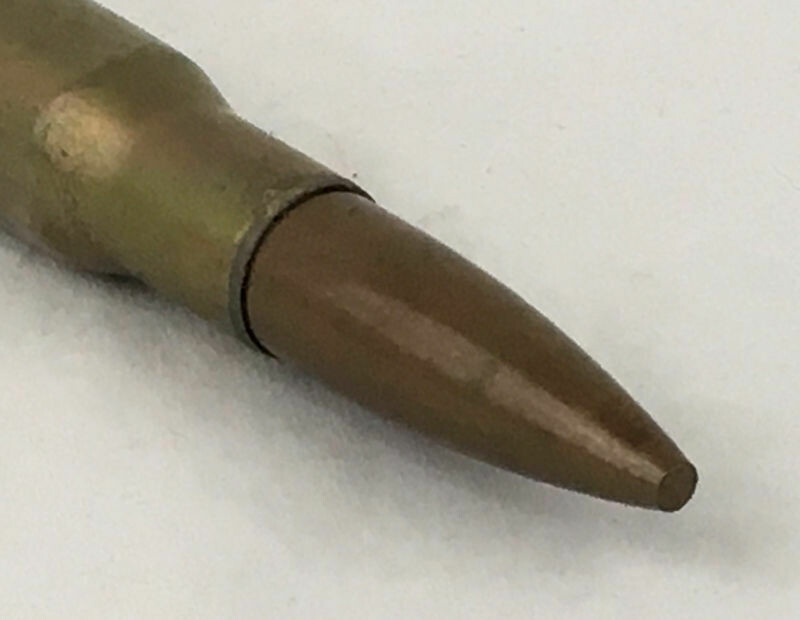 50 Caliber Dummy Cartridge FA 4 with 3 Holes Brass Case