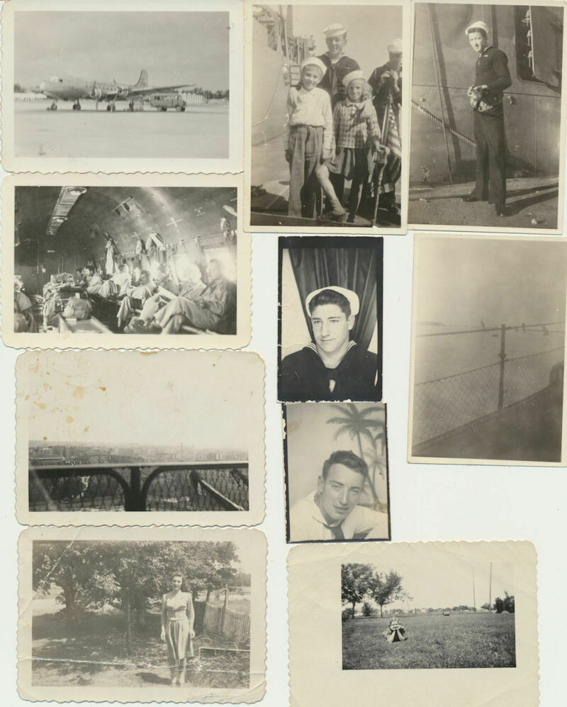 1940s WWII Era Naval Shanghai Texans – 10 Real Photos
