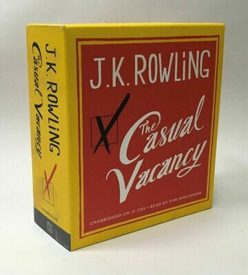 J.K. Rowling The Casual Vacancy Unabridged Audio Book 15 CD's 2012
