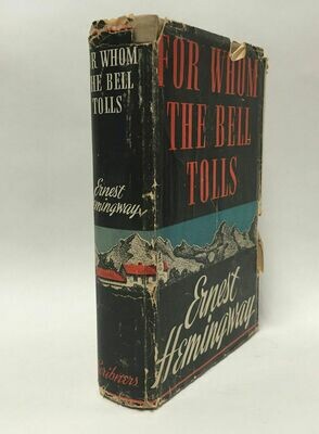 For Whom the Bell Tolls by Ernest Hemingway - Charles Scribner's Sons 1940 HC/DJ.