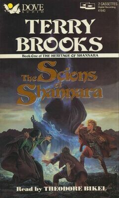 The Heritage of Shannara by Terry Brooks - Series of Three Books (6 Audio Cassettes) Theodore Bikel (Reader) by Dove Audio 1991-1992