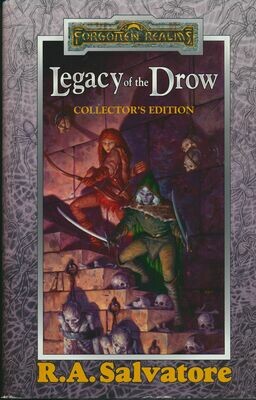Legacy of the Drow: Collector's Edition - R.A. Salvatore HC/DJ