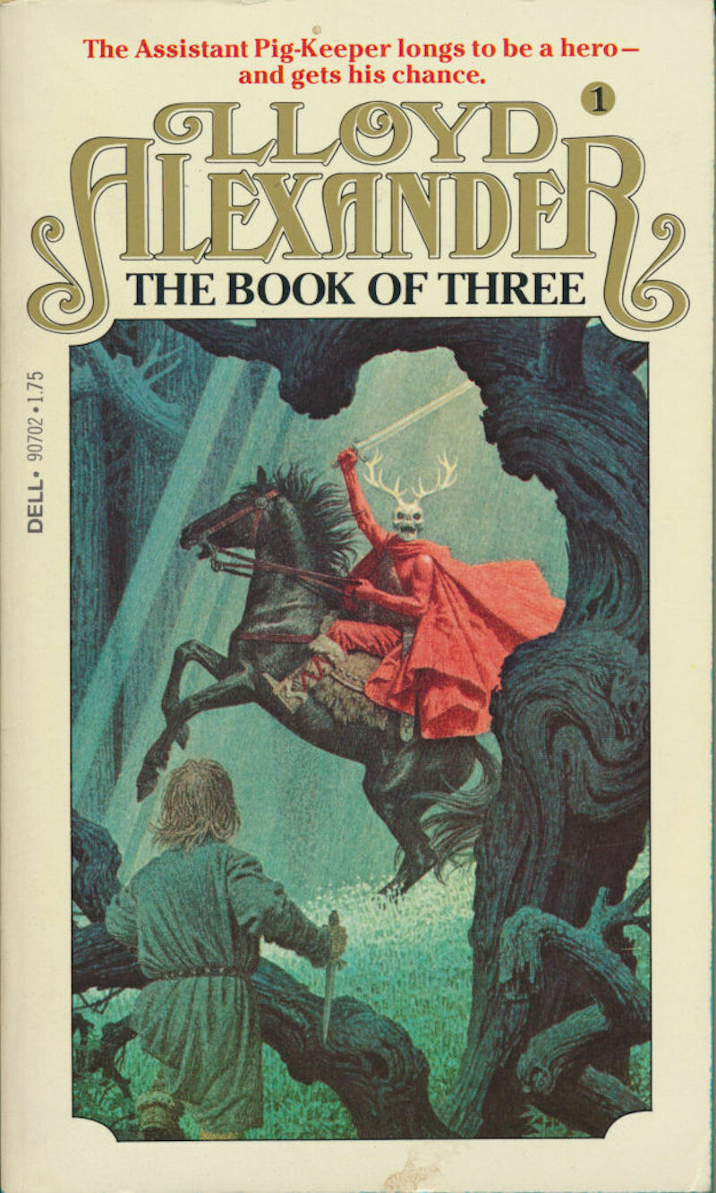 Chronicles of Prydain, Lloyd Alexander - Complete 5 Book Set 1980 Softcovers