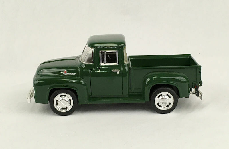 1956 FORD F100 Die Cast Pickup - Dark Green 1:24 Scale SUNNYSIDE SS 7601 Toy