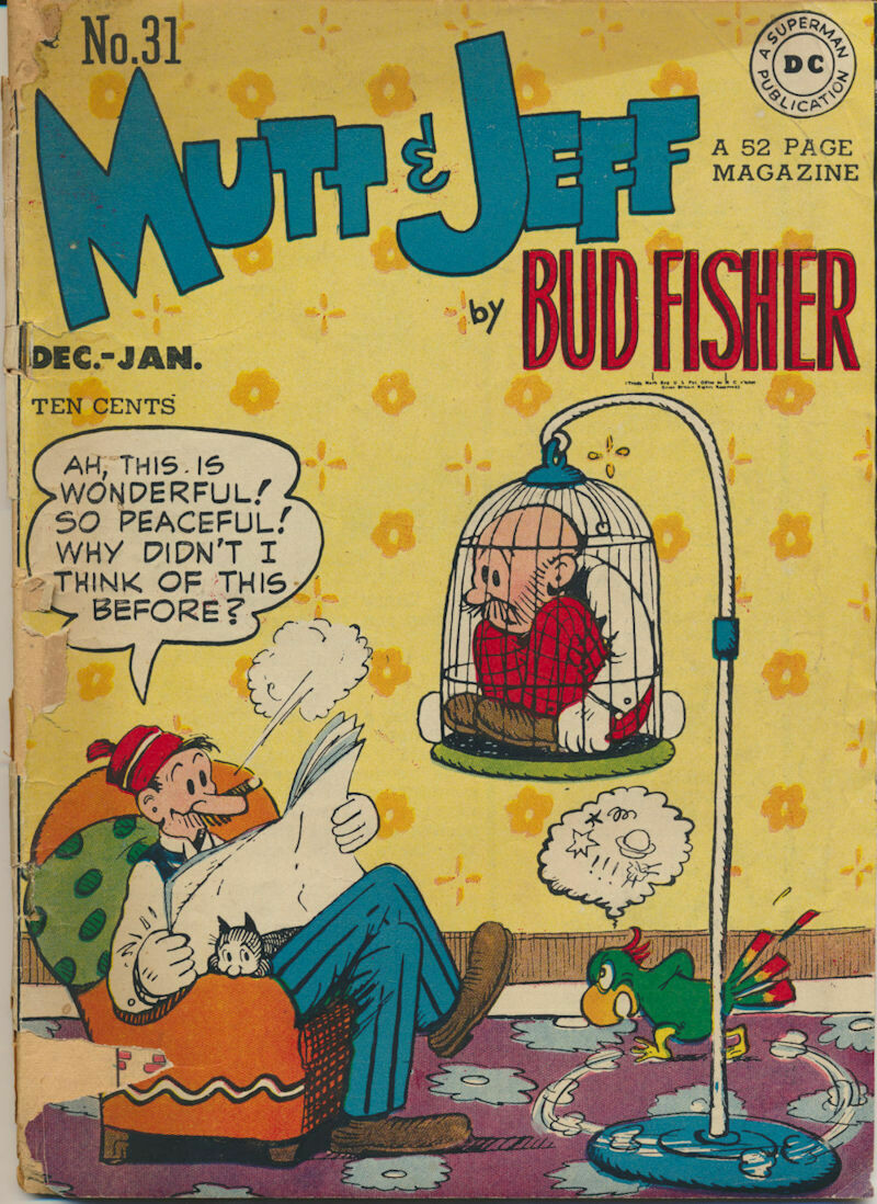Mutt and Jeff # 31, Dec-Jan 1947-48 Golden Age DC