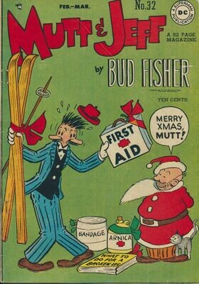 Mutt and Jeff No. 32, Feb-Mar 1948 Golden Age DC