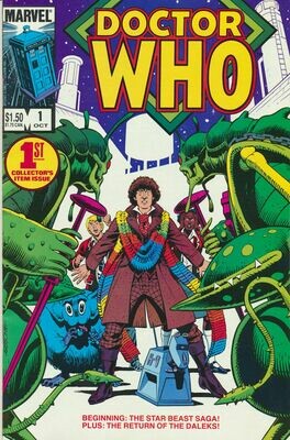 Doctor Who # 1 1st Collectors Issue! MARVEL Comics – 1984