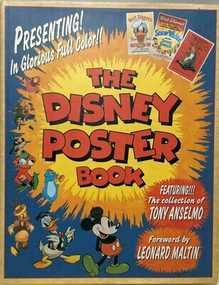 The Disney Poster Book 2002 HC/DJ VG