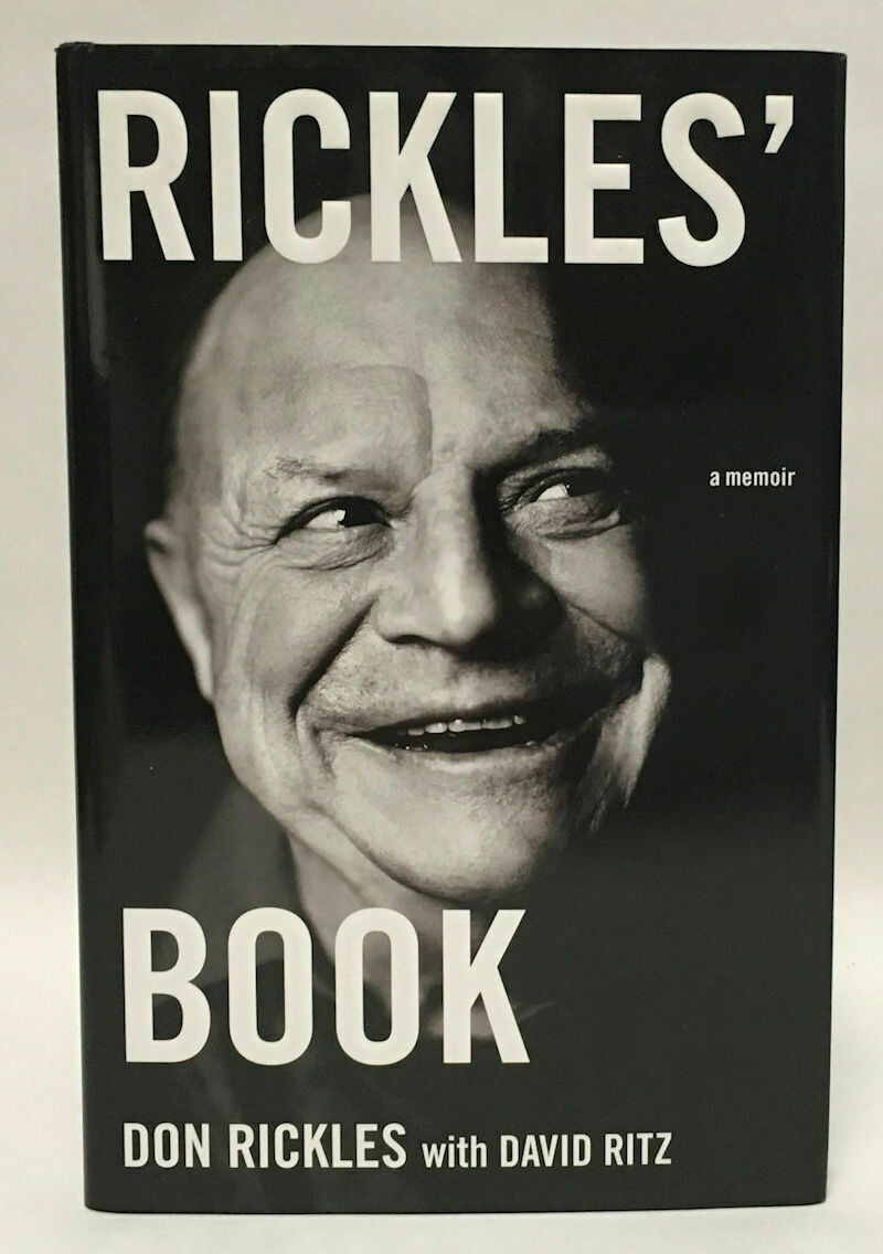Rickles' Book, A memoir by Don Rickles w/David Ritz (2007) First Edition Hardcover/DJ