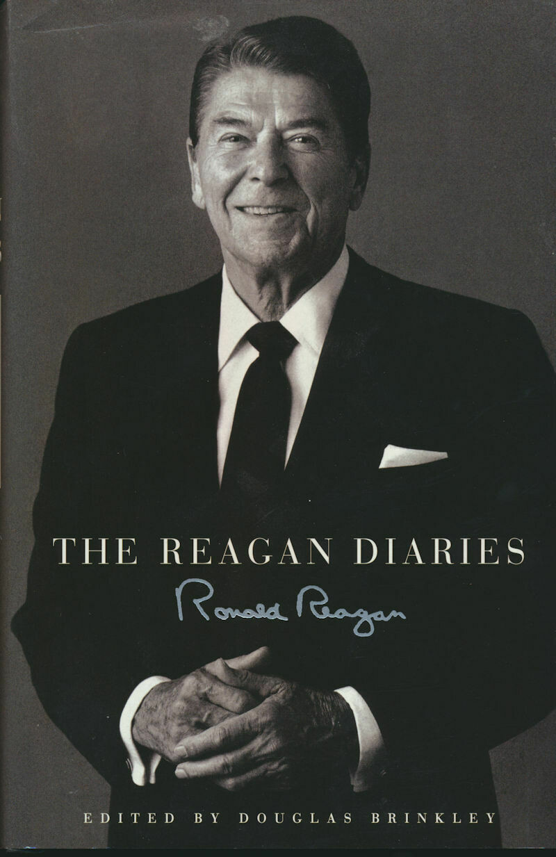 The Reagan Diaries Edited by Douglas Brinkley Hardcover w DJ 2007 1st Edition