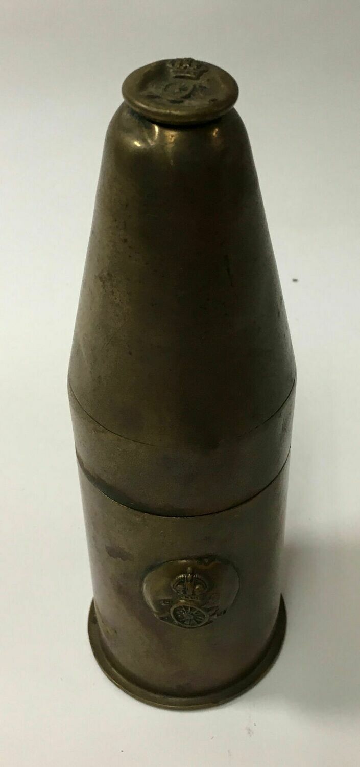 37MM Brass Shell M16 Lighter WWII 1942 Trench Art