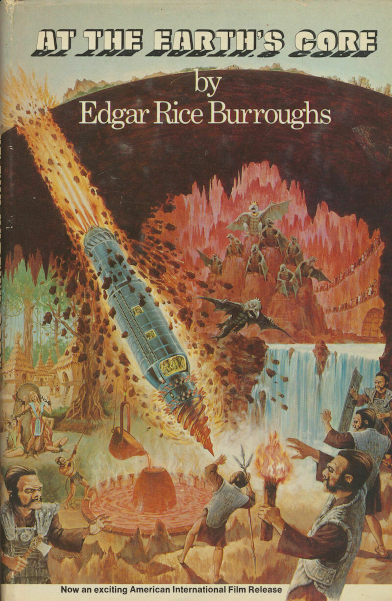 At the Earth's Core by Edgar Rice Burroughs BCE HC/DJ Film Edition.