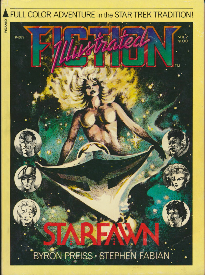 Starfawn: Fiction Illustrated Vol.2 by Byron Preiss, 1st Printing 1976 Graphic Novel Softcover