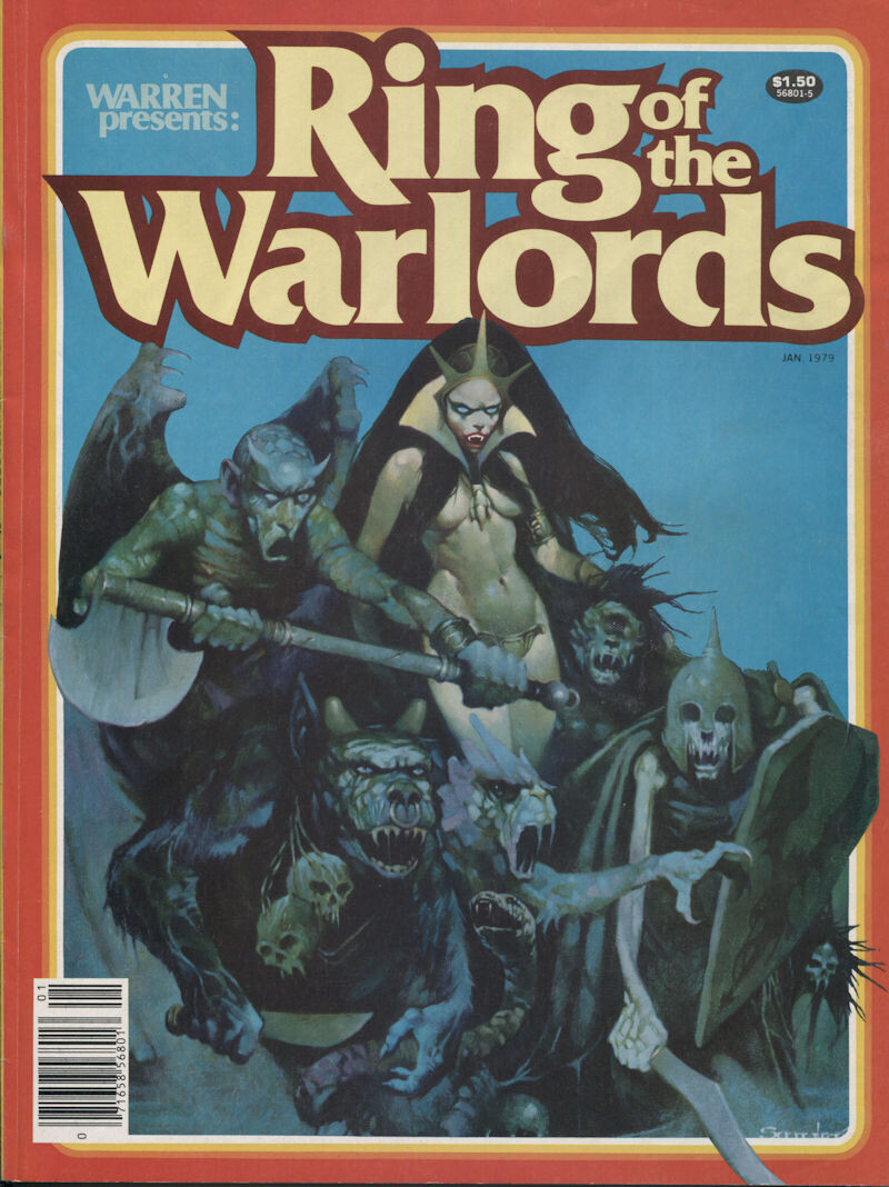 Warren Presents #1 Ring Of The Warlords (1979)