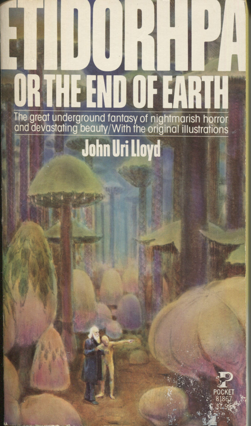 Etidorhpa Or the End of the Earth - John Uri Lloyd - Rare 1978 Illustrated READING COPY