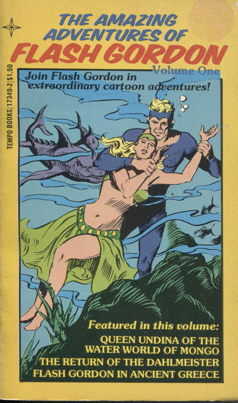 The Amazing Adventures of Flash Gordon Vol 1 PB 1979 Tempo Books
