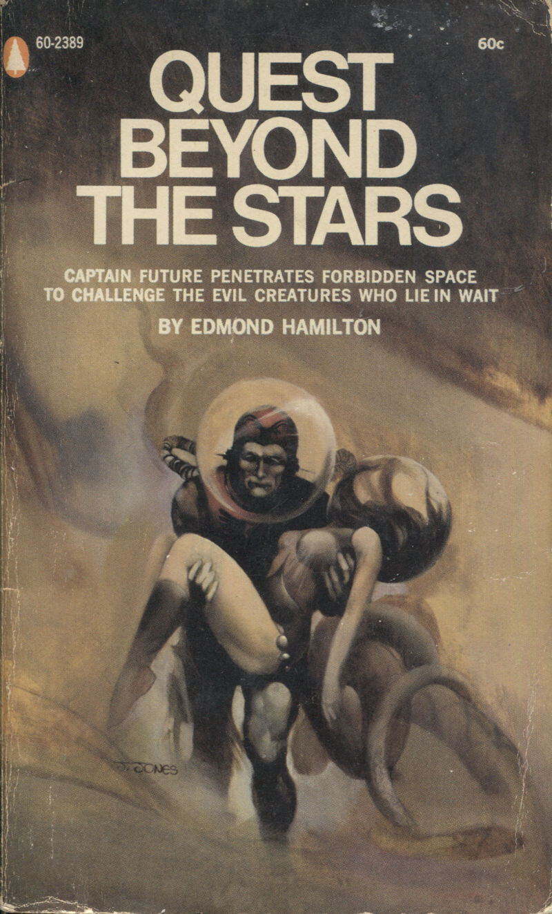 Quest Beyond The Stars - Edmond Hamilton - Popular Library 1969 PB Jeffrey JONES Cover