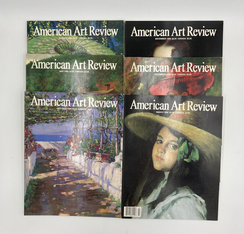 American Art Review 1996 (LOT of 6 Issues) Vol. VIII. no.1-6