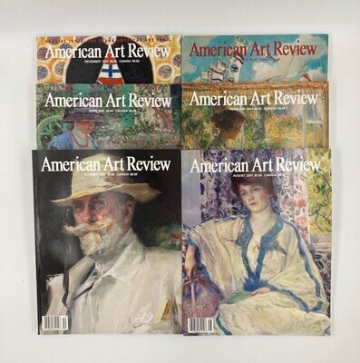 American Art Review 2001 (LOT of 6 Issues) Vol. XIII. No.1-6