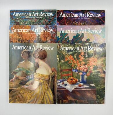 American Art Review 2002 (LOT of 6 Issues) Vol. XIV. No.1-6 - SOLD