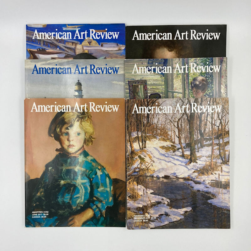 American Art Review 2011 (LOT of 6 Issues) Vol. XXIII. No.1-6