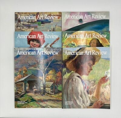 American Art Review 2012 (LOT of 6 Issues) Vol. XXIV. No.1-6