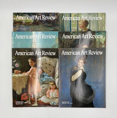American Art Review 2009 (LOT of 6 Issues) Vol. XXI. No.1-6