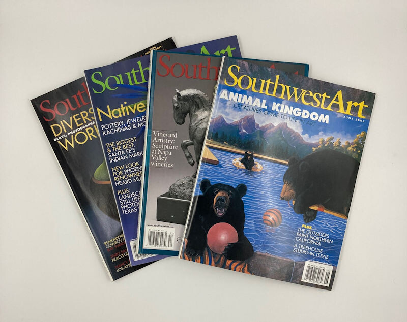 Southwest Art (4 Issues) May, Jun, Jul, Aug 2005