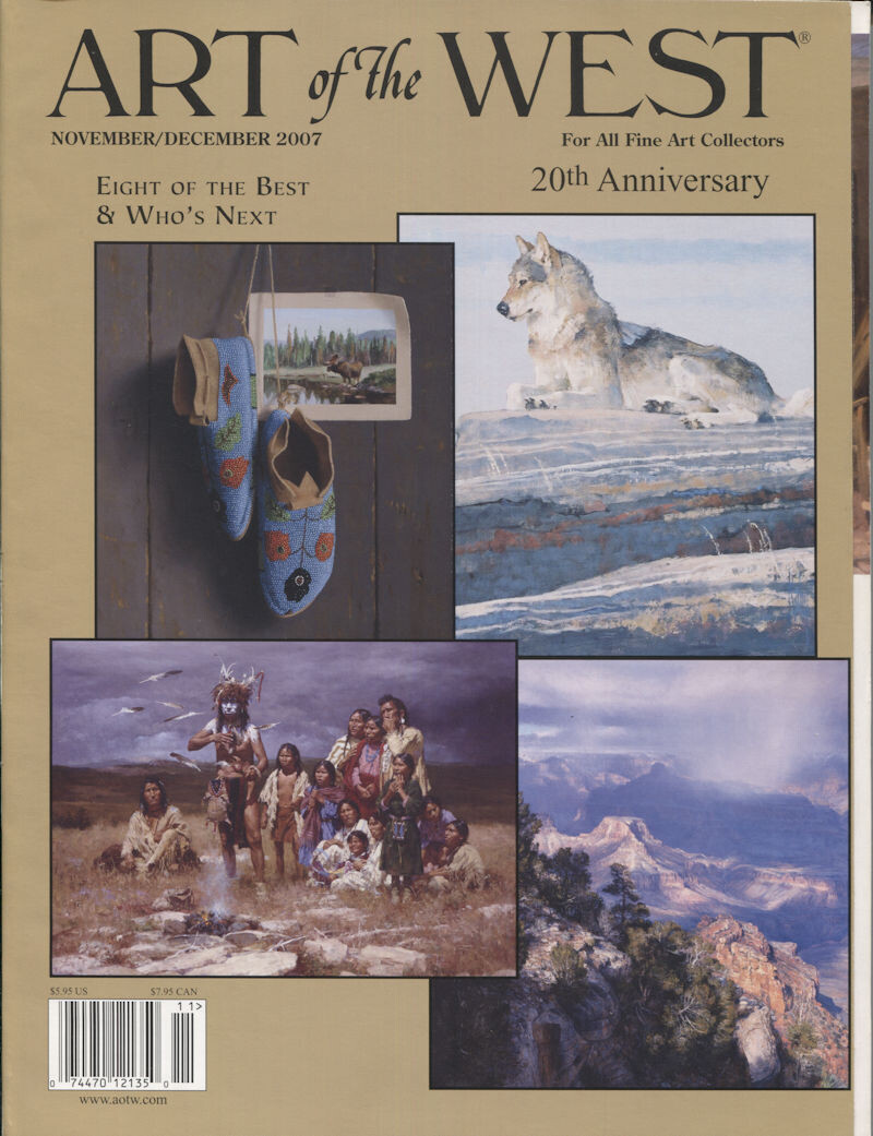 Art of the West Nov-Dec 2007 20th Anniversary Issue SCHMID