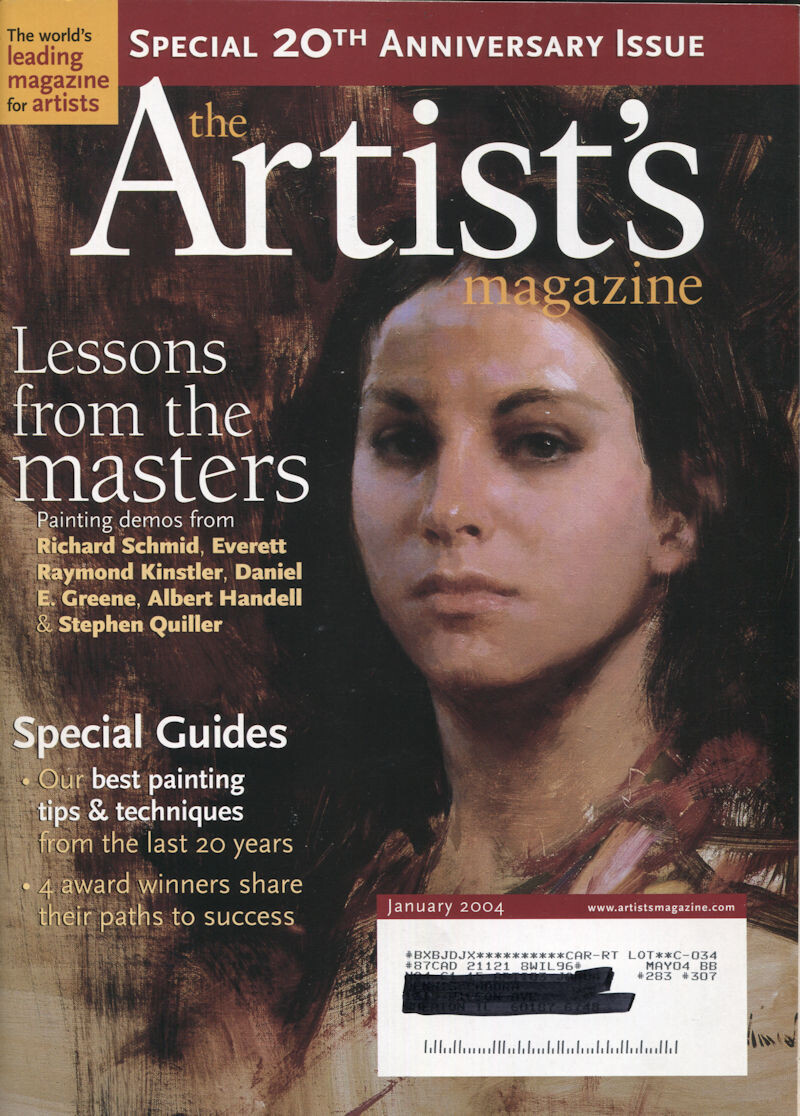 The Artist’s Magazine Jan 2004 – Richard SCHMID