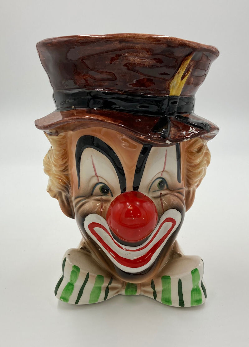 Relpo 5568 Clown Head Vase 7.5” Tall – Store – SL Collectibles