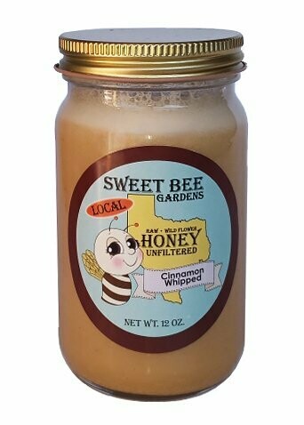 12 Oz Cinnamon Whipped Honey