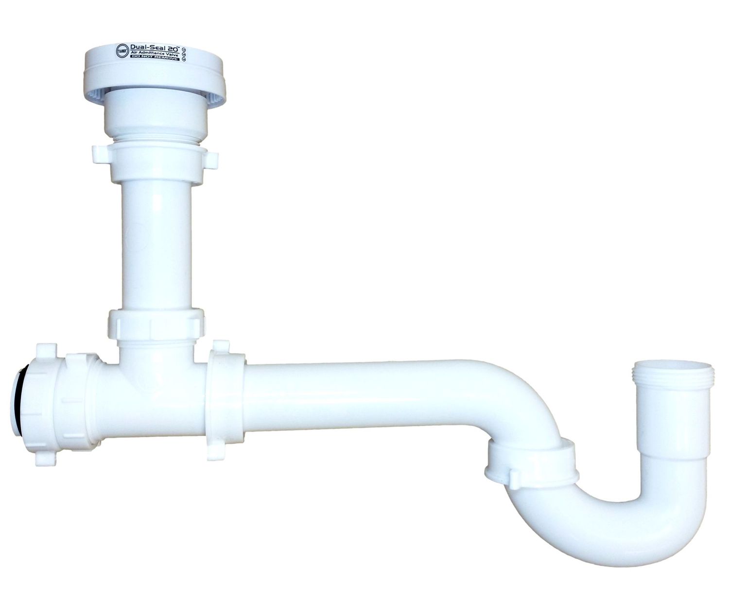 TUUBER 1-1/2" inch P Trap Assembly Air Admittance Valve Kit