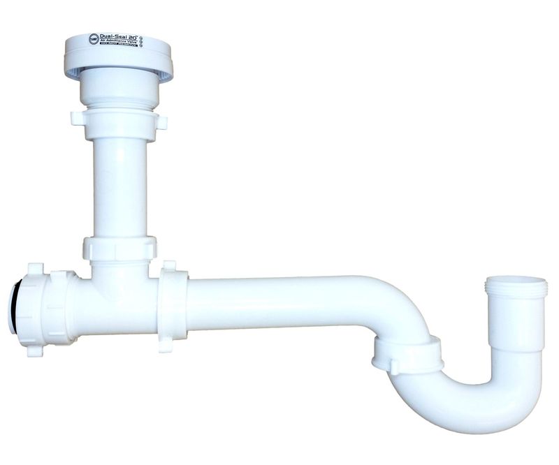 TUUBER 1-1/2" inch P Trap Assembly Air Admittance Valve Kit
