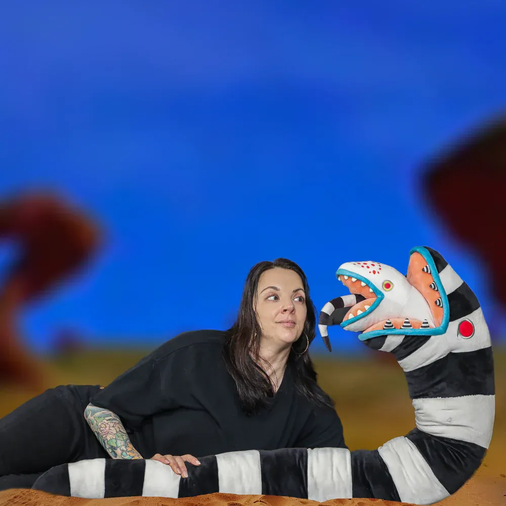 Peluche Sandworm - Beetlejuice
