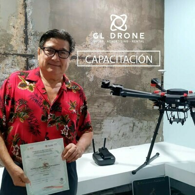 Curso de Operación de Drones Profesional con Certificado.
