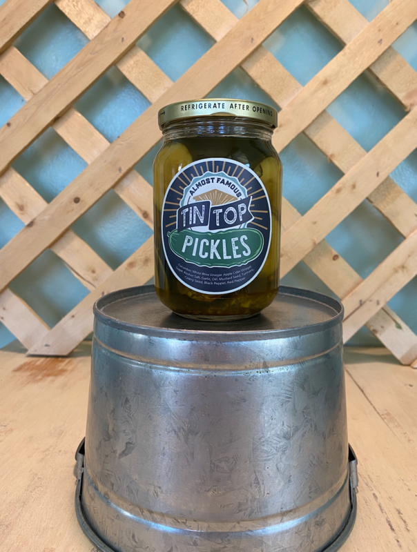 Tin Top's Almost Famous Housemade Pickles